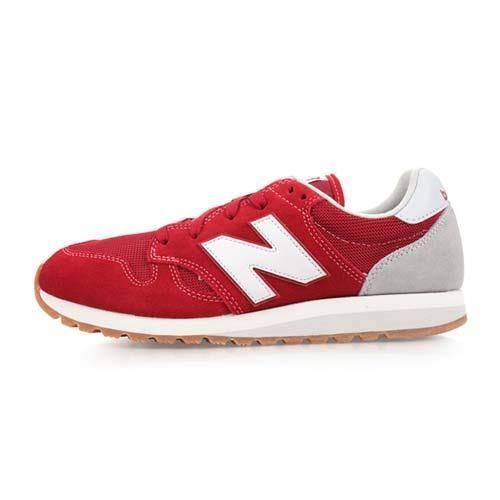 NEWBALANCE 520系列 男復古休閒鞋-D-NB N字鞋 暗紅白