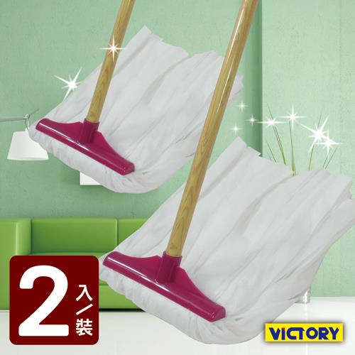 【VICTORY】易潔吸水布方型拖把(2入組)