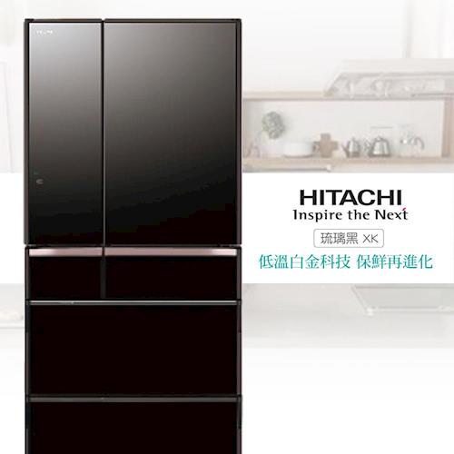 HITACHI日立505公升日製變頻6門冰箱RG520GJ