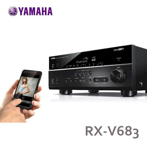 YAMAHA RX-V683 環擴擴大機 7.2聲道 內建 Wi-Fi 藍牙相容 USB儲存裝置