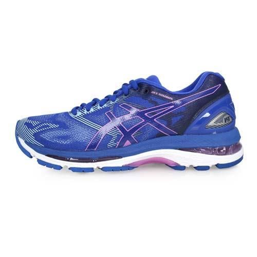 ASICS GEL-NIMBUS 19 女慢跑鞋-跑步 亞瑟士 藍淺紫