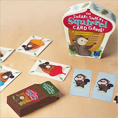 Educational Insights 美國兒童益智桌遊 - 小松鼠遊戲卡