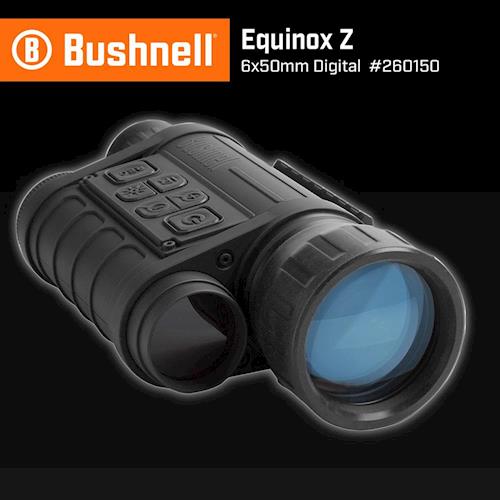 【美國 Bushnell 倍視能】Equinox Z 晝夜系列 6x50mm 數位單眼星光夜視鏡 260150 (公司貨)