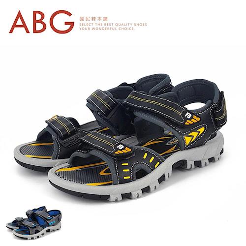 【ABG】MIT台灣製造．2way穿搭．魔鬼沾涼拖鞋(6326)