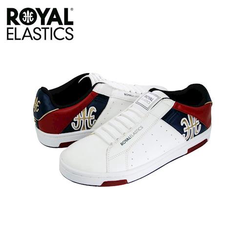 【Royal Elastics】男-Icon Alpha 休閒鞋-白/藍/紅(02072-051)
