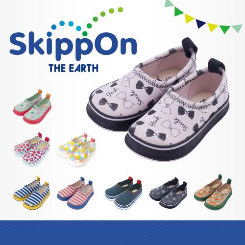 【日本SkippOn】兒童休閒機能鞋〈粉紅蝴蝶結〉