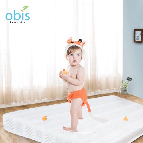床墊/嬰兒床墊-60*120【obis】Perez-天絲無毒乳膠獨立筒床墊/嬰兒床墊60*120cm-寵愛寶貝系列