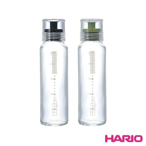HARIO 玻璃調味瓶240ml(黑/墨綠 顏色隨機) HAR-DBS240