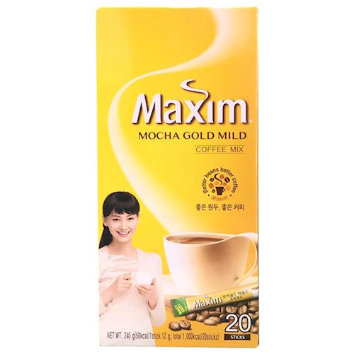 東蘇MAXIM即溶咖啡-摩卡風味3盒(20入/盒)