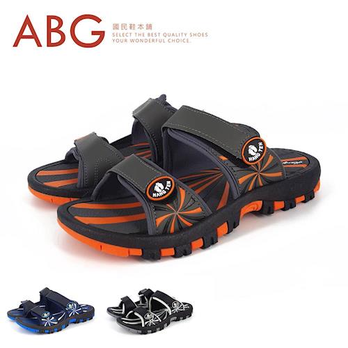 【ABG】MIT台灣製造．透氣防水．二字彈性拖鞋(306M)