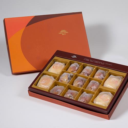 漢坊 御藏禮盒-2盒組(綠豆椪+伯爵抹茶 綜合13入)