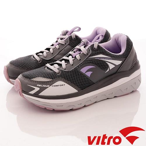 【Vitro韓國專業運動鞋】頂級專業健走機能鞋-OC104灰紫(女)