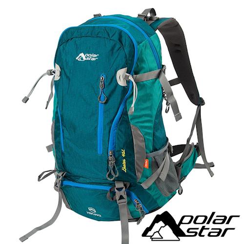 【PolarStar】透氣網架背包 登山背包 40L『綠』P17808