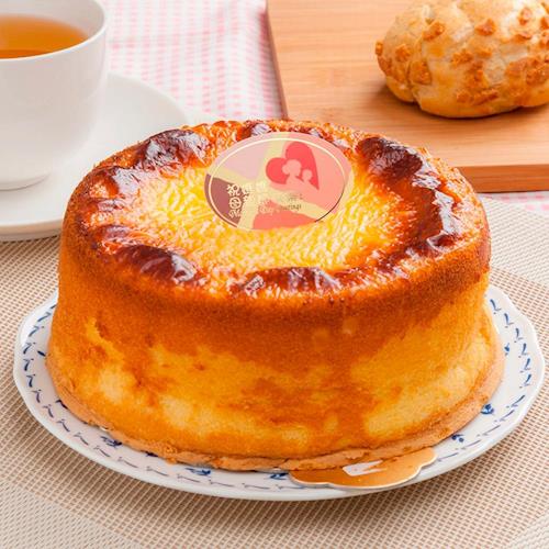 樂活e棧 母親節蛋糕-岩燒起司蜂蜜蛋糕6吋 x1顆
