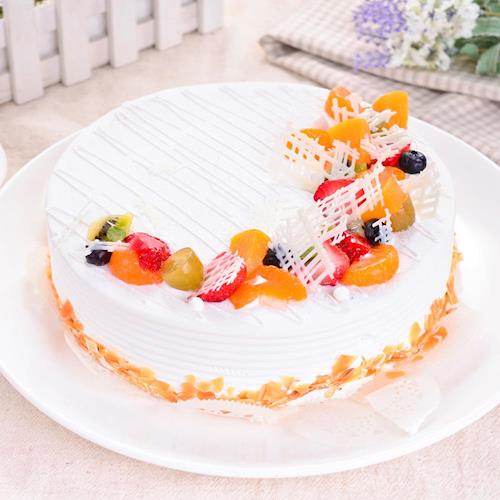 【樂活e棧】母親節造型蛋糕-典藏白之翼(8吋/顆,共1顆)