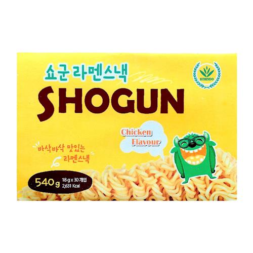 韓國 SHOGUN 怪獸香脆雞汁點心麵1盒 (30包入/盒裝) 540g 