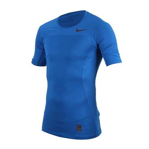 NIKE 男短袖針織衫-慢跑 運動 T恤 藍