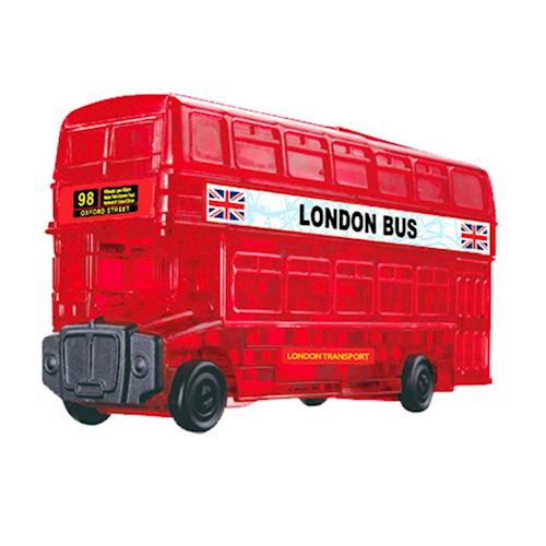 《3D 立體水晶拼圖》倫敦愛戀巴士