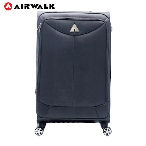 AIRWALK LUGGAGE - 尊爵系列灰色的沉靜 布面拉鍊28吋行李箱 - 安靜灰