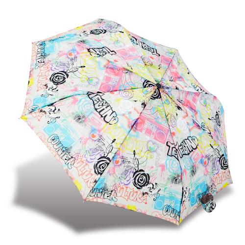 RAINSTORY雨傘-街頭塗鴉抗UV個人自動傘