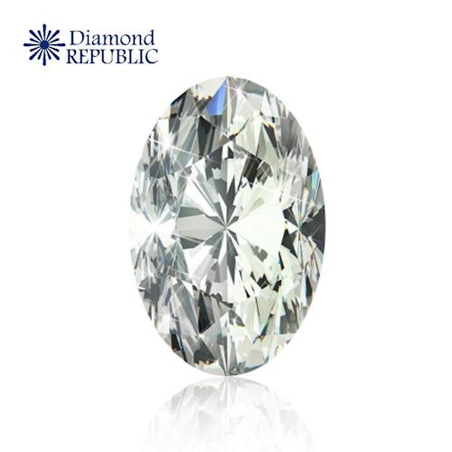 【鑽石共和國】橢圓型祼鑽GIA 0.50克拉 L / SI1
