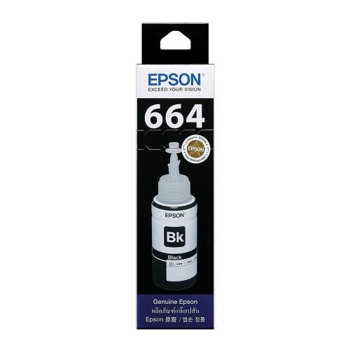EPSON T664原廠盒裝墨水匣 T6641黑