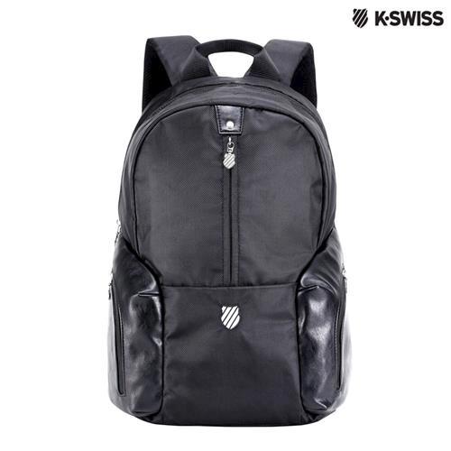 K-Swiss Solid Backpack休閒後背包-黑