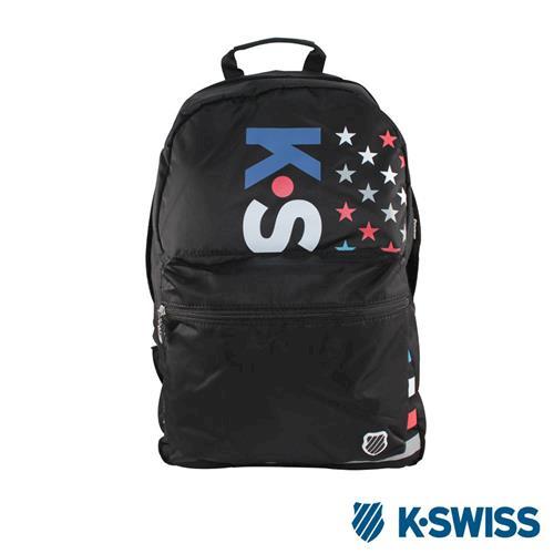 K-Swiss CS-PT Backpack休閒後背包-黑