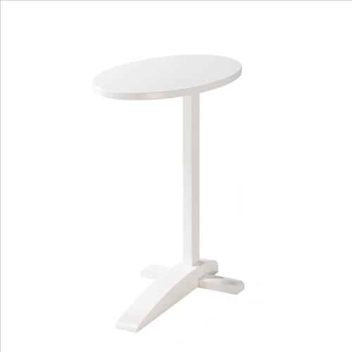 【日本直人木業】APPLE生活多功能邊桌(白色)--需自行組裝