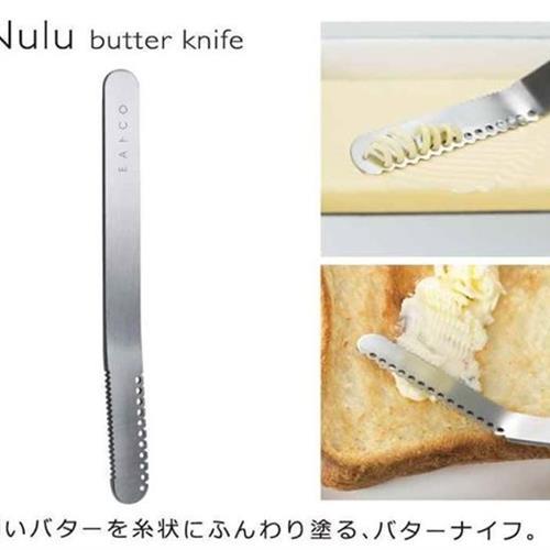 日本製 NULU 不鏽鋼 多用途奶油刀