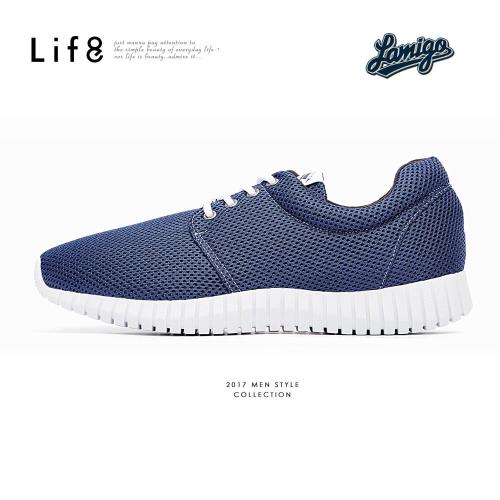 Life8-Sport Lamigo聯名款 3D彈簧運動鞋-09774