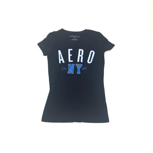 AIU100%【AERO】女款短袖T恤-閃耀AERO 8010