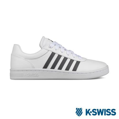 K-Swiss Cout Cheswick S休閒運動鞋-男-白/灰