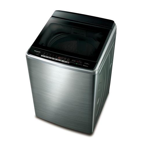 Panasonic國際牌17kg雙科技變頻直立式洗衣機(不鏽鋼)NA-V188EBS-S