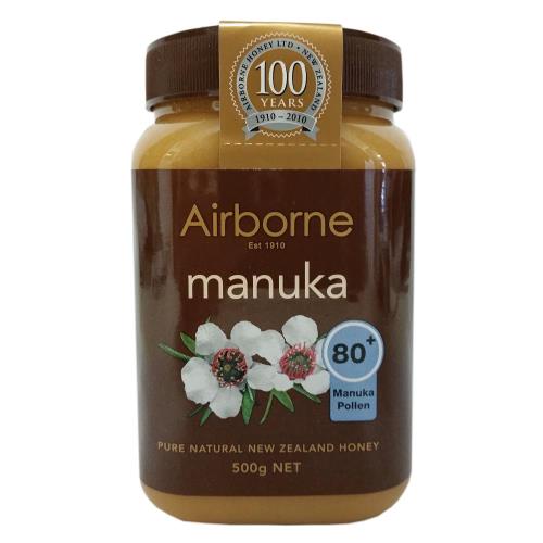 Airborne艾爾邦 紐西蘭麥蘆卡蜂蜜500g(花粉80+)