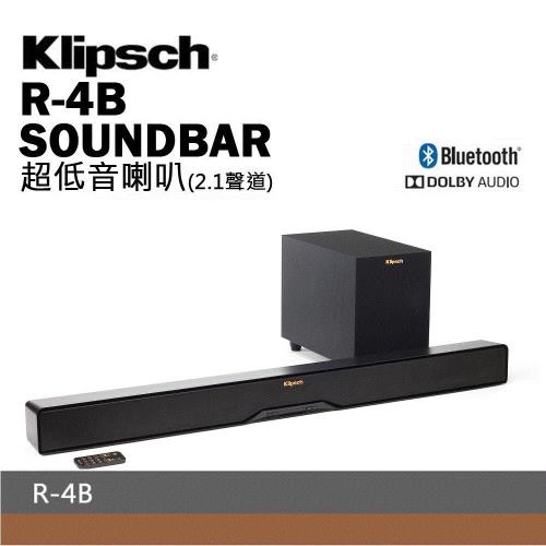 【Klipsch】R-4B(2.1聲道單件式環繞SoundBar)