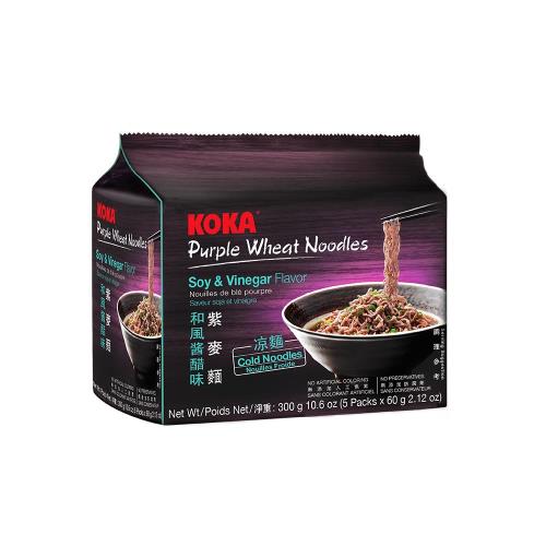 KOKA 紫麥麵-和風醬醋味300g(6袋/組)
