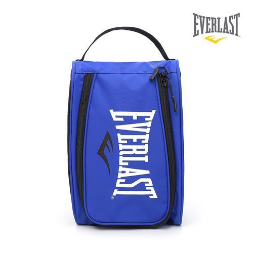 EVERLAST 拳擊運動品牌-鞋袋系列-藍/黑