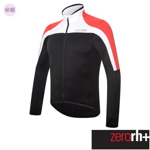 ZeroRH+ 義大利 SPACE THERMO 男仕專業刷毛自行車衣 ●紅色、黑色● ICU0467
