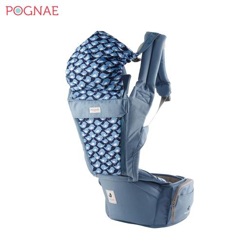 POGNAE ORGA+ 有機棉All in One背巾-氣質海洋藍