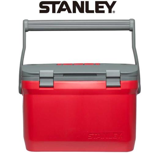 【美國Stanley】可提式15.1LCooler冰桶-紅色