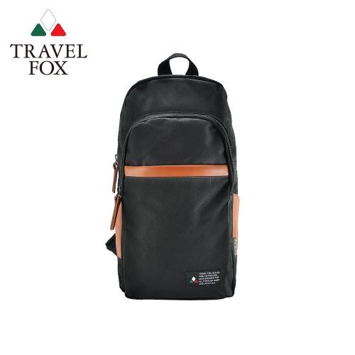 【TRAVEL FOX 旅狐】單肩/雙肩兩用輕巧後背包 (TB689-01) 黑色