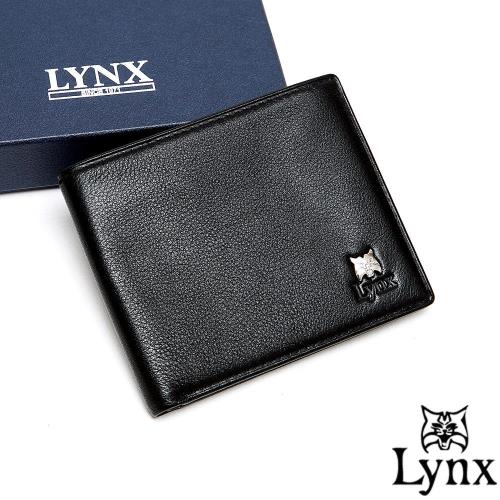 Lynx - 山貓極品爵士軟式牛皮短夾(5卡1照)
