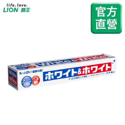 LION日本獅王 勁倍白牙膏 150gx10入組