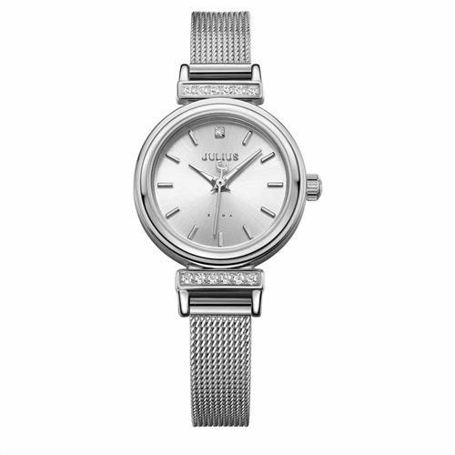 【JULIUS】爵士女伶米蘭錶帶腕錶(二色/22.5mm)