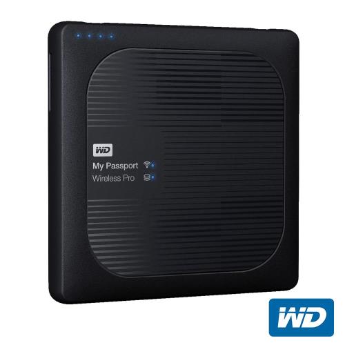 WD My Passport Wireless Pro 2TB 2.5吋 Wi-Fi 行動硬碟