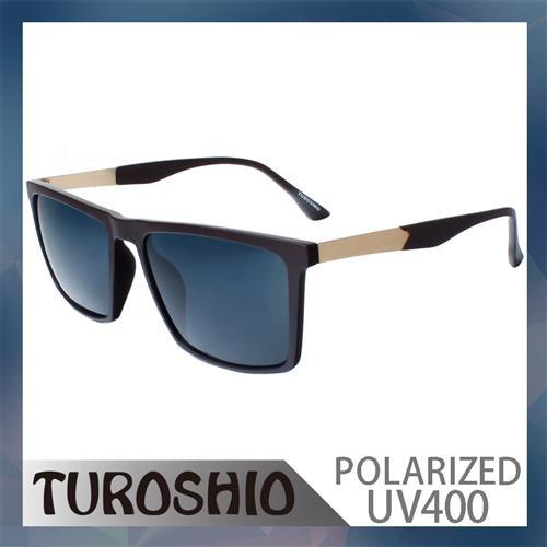 Turoshio TR90 偏光太陽眼鏡 5089 C3 深咖啡 贈鏡盒、拭鏡袋、多功能螺絲起子、偏光測試片