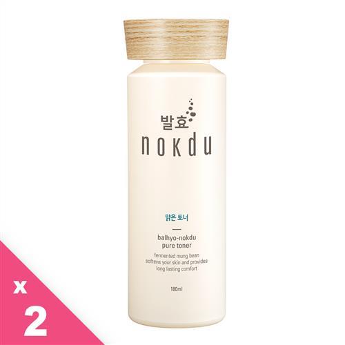 韓國Coreana nokdu發酵綠豆系列 保濕調理化妝水 180ml *2