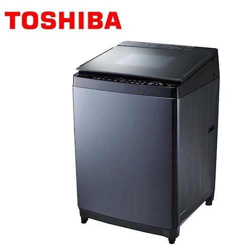 TOSHIBA東芝14公斤勁流双飛輪超變頻洗衣機科技黑AW-DG14WAG