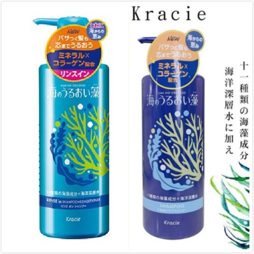 Kracie 日本海潤藻 洗髮精 /潤髮乳(520ml *6)